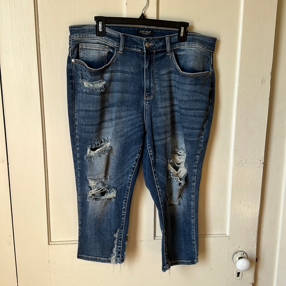 Judy Blue Skinny Fit Capri Size 20w LIKE NEW!